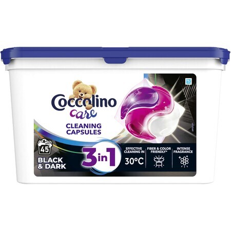 Coccolino Capsule de îngrijire pentru spălare Negru 40 capsule