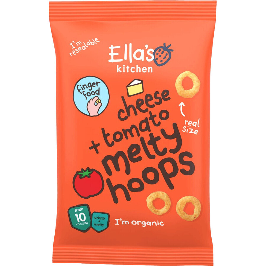 Ella's Kitchen Organic Crunchy cheese and tomato rings 20 g