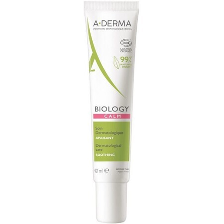 A-Derma BIOLOGY Soothing dermatologic skin care 40 ml