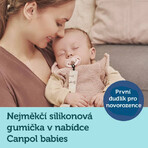 Canpol babies BONJOUR PARIS set di ciucci simmetrici in silicone blu 0-6m 2 pz.