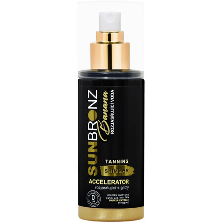 Vivaco Sun Bronz Apă luminoasă cu efect de strălucire Banană 100 ml