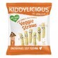 Kiddylicious B&#226;tonnets de l&#233;gumes &#224; la cr&#232;me aigre et &#224; la ciboulette 12 g