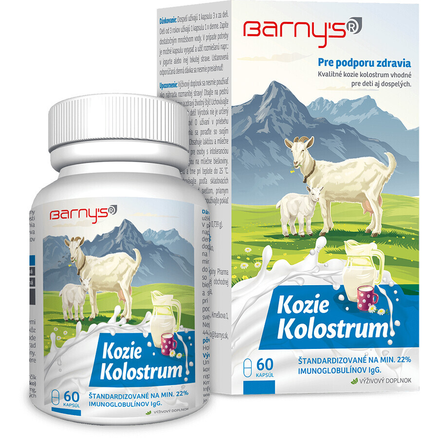 Barny's Goat Colostrum 60 gélules