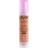 NYX Professional Makeup Bare With Me Serum & Calm Concealer 8.5 Karamellfarbener Concealer, 9,6 ml