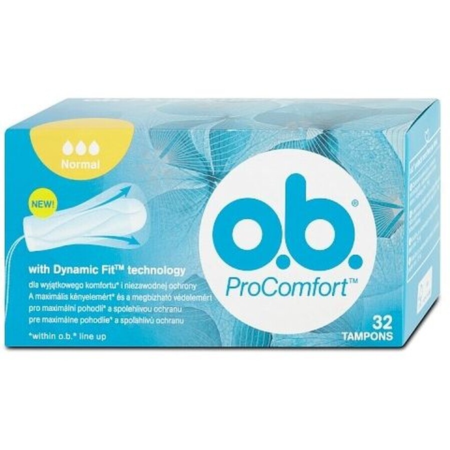 O.b. ProComfort Normal Sanitary Pads 32 pcs