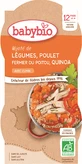 Babybio Menu vegetables with chicken and quinoa 2 x 200 g