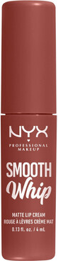 NYX Professional Makeup Smooth Whip Smooth Whip Matte Lip Cream 03 Late Foam Matte Liquid Lipstick, 4 ml