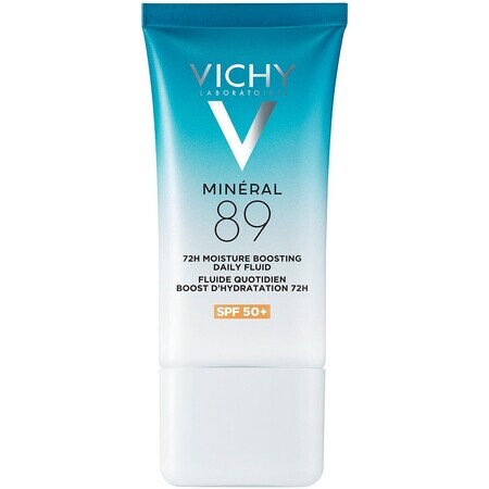 Vichy Mineral 89 72H Fluido giorno fortificante con SPF50+, 50 ml