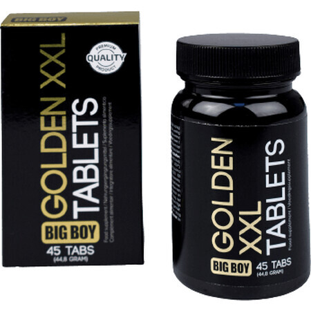 Cobeco Big Boy Golden Golden XXL comprimés aphrodisiaques 45 pièces