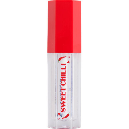 I Heart Revolution Aceite Labial Aumentador de Volumen Sweet Chilli - Cuidado Labial Transparente 4 ml