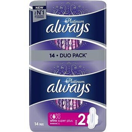 Always Platinum Ultra Super Plus Duopack 14 stuks