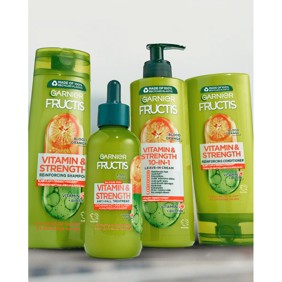 Garnier Fructis Vitamina e Forza 10in1 Trattamento senza risciacquo, 400ml