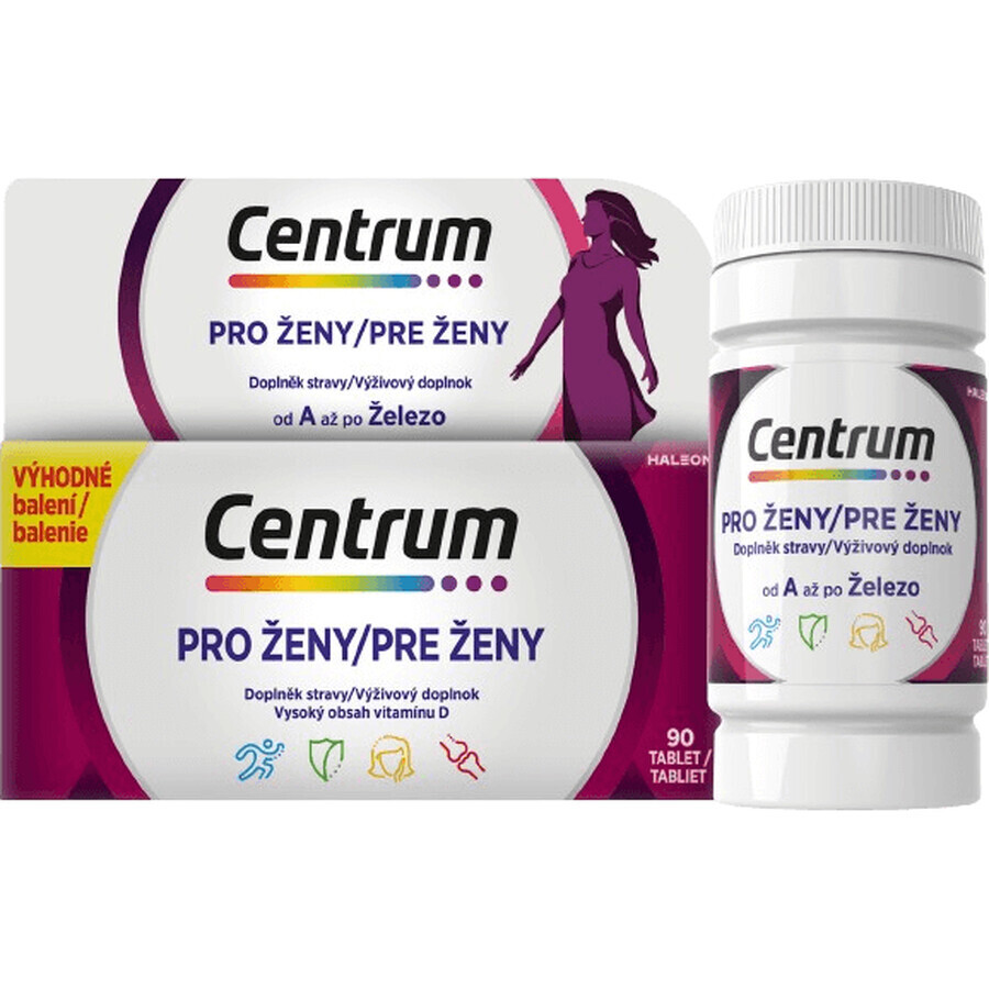 Centrum Multivitamin für Frauen 90 Tabletten