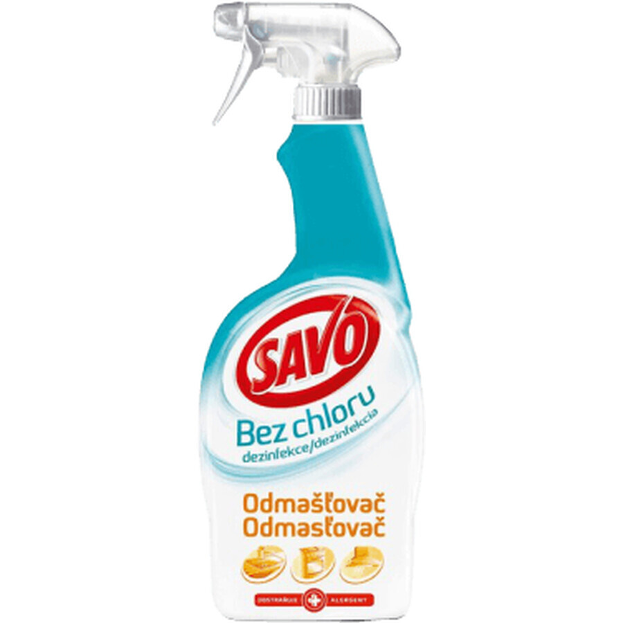 Savo spray dégraissant désinfectant sans chlore 700 ml