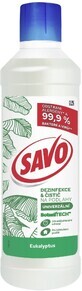 Savo BotaniTech d&#233;sinfectant et nettoyant pour sols 1 litre