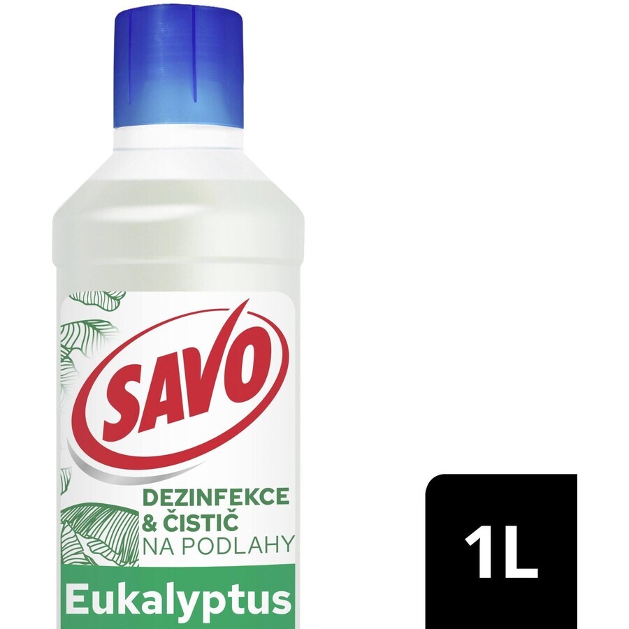 Savo BotaniTech désinfectant et nettoyant pour sols 1 litre