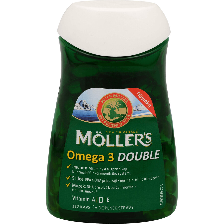 Mollers OMEGA 3 Double 112 gélules