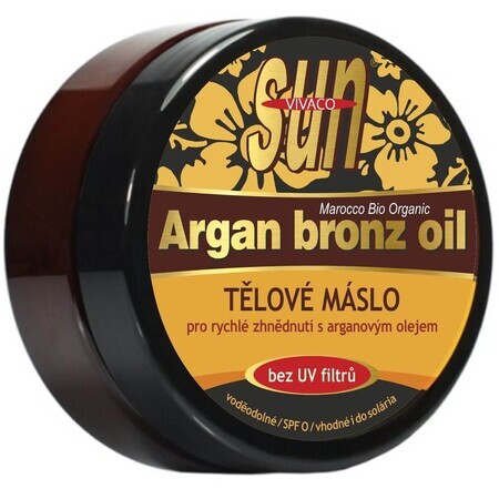 Vivaco Unt de corp cu ulei de argan 200 ml