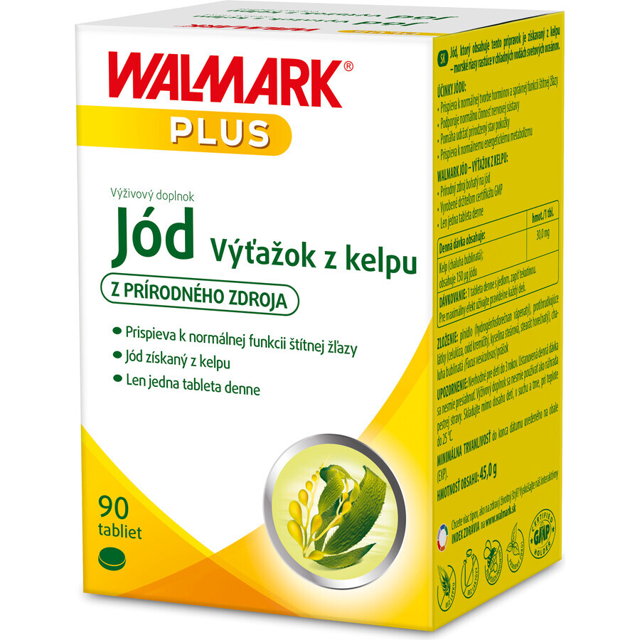 Walmark Iod Kelp Extract plus 90 compresse