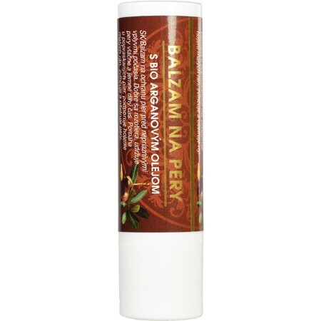 Vivapharm Balsam de buze cu ulei de argan organic într-un stick 4.2 g