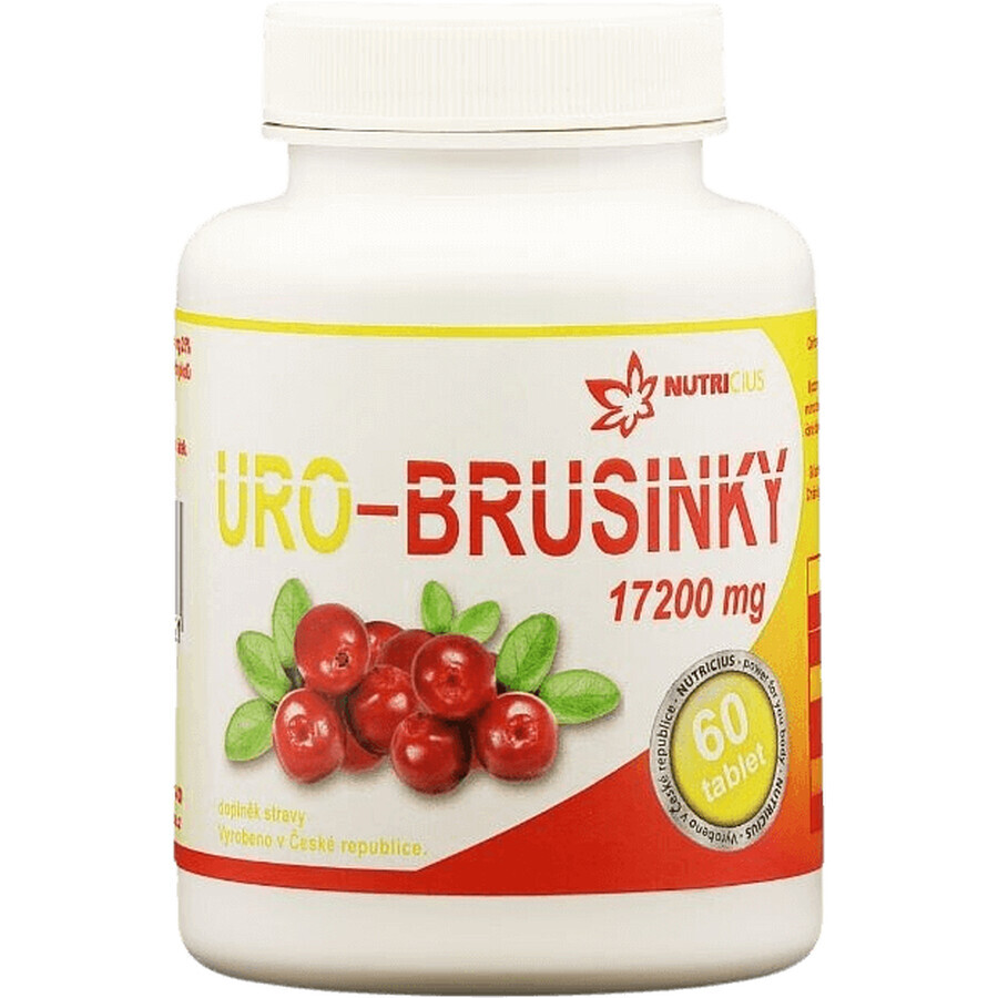 Nutricius URO Cranberry 60 comprimés