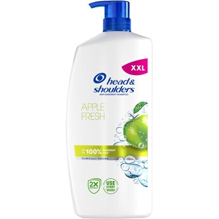 Head & Shoulders Shampooing antipelliculaire Apple Fresh 800 ml