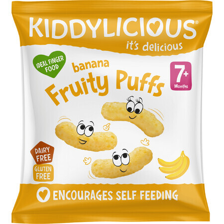 Kiddylicious Patatas fritas de plátano 10 g