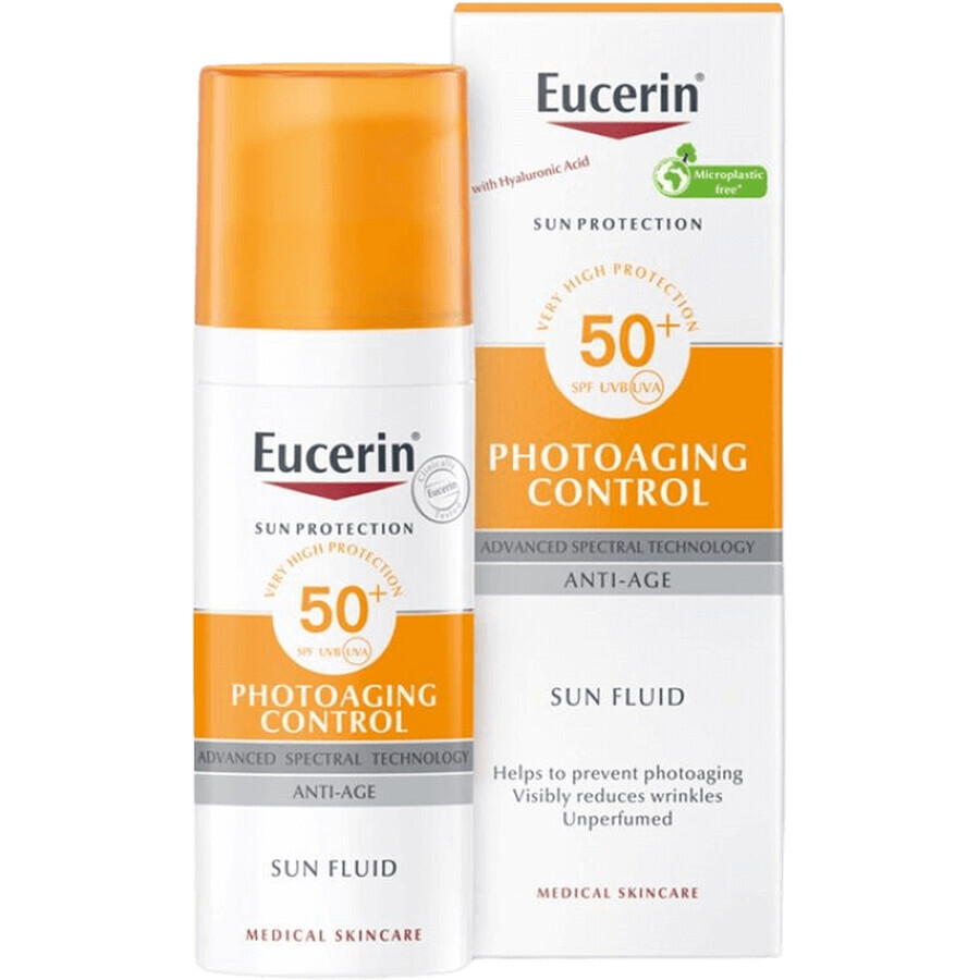 Eucerin Sun Photoaging Control Anti-Falten Gesichtsemulsion SPF50+ 50 ml