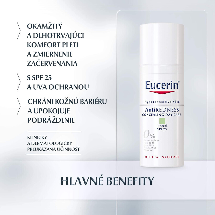 Eucerin ANTI-REDNESS Neutralizing Day Cream for Sensitive Skin Prone to Redness 50 ml