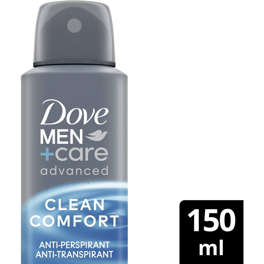 Dove Men+Care Antiperspirant Advanced Clean Comfort Spray 150 ml