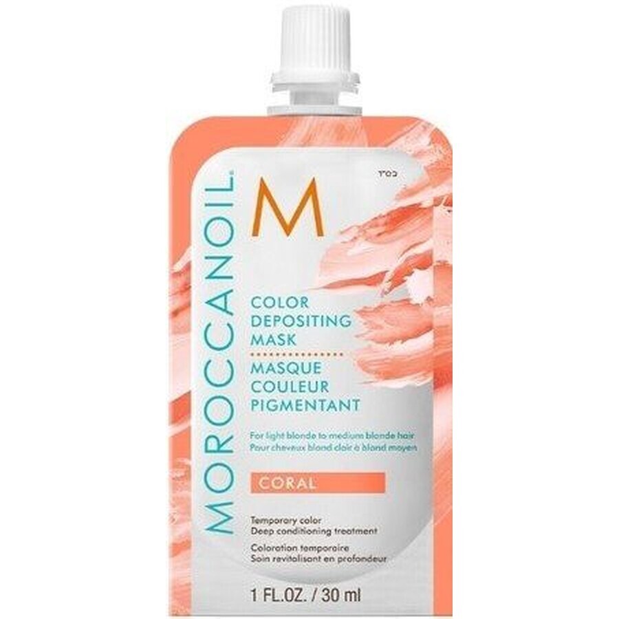 Moroccanoil Koraal Kleur Depositinerend Masker 30 ml