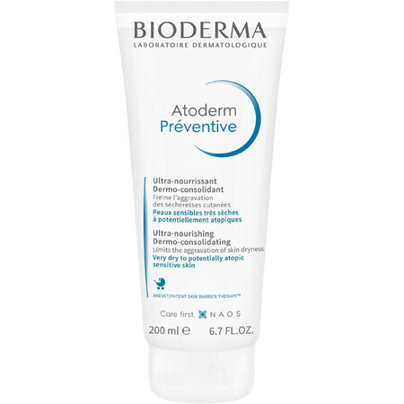 Bioderma Atoderm Préventive crema nutriente per bambini a tendenza atopica 200 ml