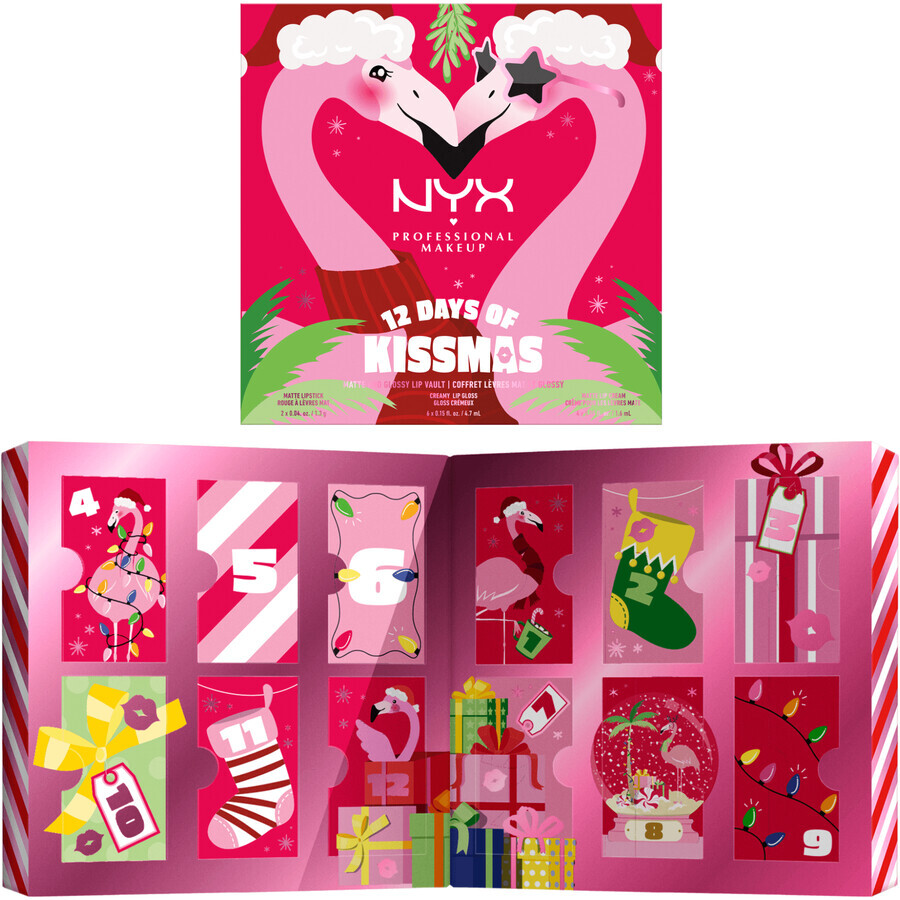 NYX Professional Makeup Calendrier de l'Avent 12 jours Mini Countdown