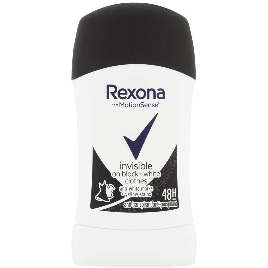 Rexona Invisible on Black + White déodorant solide 40 ml