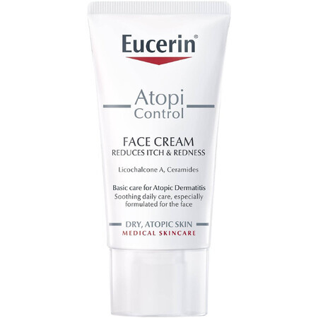 Eucerin AtopiControl Crema viso pelle secca 50 ml