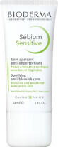 Bioderma S&#233;bium Sensitive cr&#232;me apaisante et hydratante pour les peaux &#224; tendance acn&#233;ique 30 ml