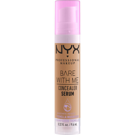 NYX Professional Makeup Bare With Me Suero Calmante y Corrector 2en1 - tono 08 Arena 9,6 ml