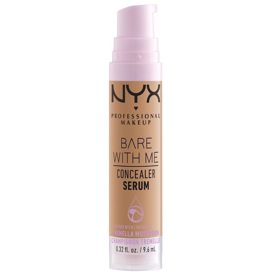 NYX Professional Makeup Bare With Me Suero Calmante y Corrector 2en1 - tono 08 Arena 9,6 ml