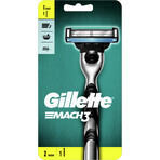 Rasoir Gillette Mach3 + 2 têtes