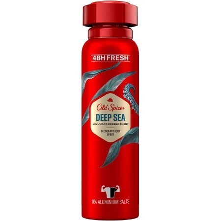 Old Spice Deep Sea Déodorant Spray aux agrumes et aux fleurs de mer 150 ml