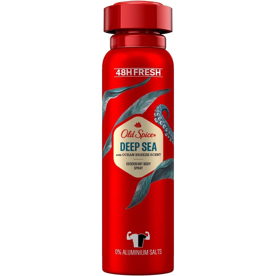 Old Spice Deep Sea Déodorant Spray aux agrumes et aux fleurs de mer 150 ml