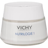 Vichy Nutrilogie moisturizing day cream for dry skin 50 ml