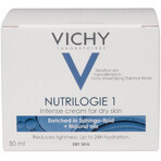 Vichy Nutrilogie moisturizing day cream for dry skin 50 ml