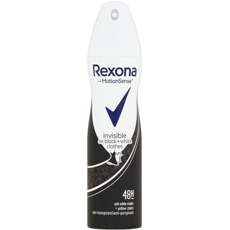 Rexona Antiperspirant Invisible Black+White 150 ml