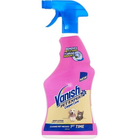 Vanish Pet expert spray nettoyant pour tapis et tissus d'ameublement 500 ml