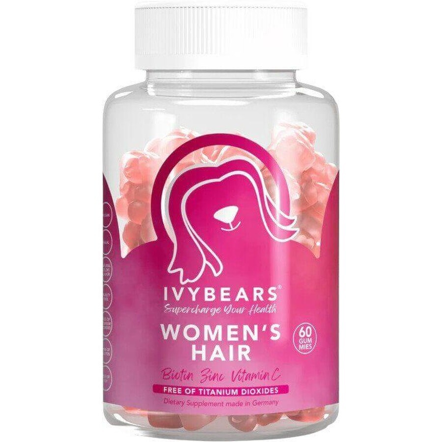 Ours de lierre Vitamines pour les cheveux des femmes 60 pcs