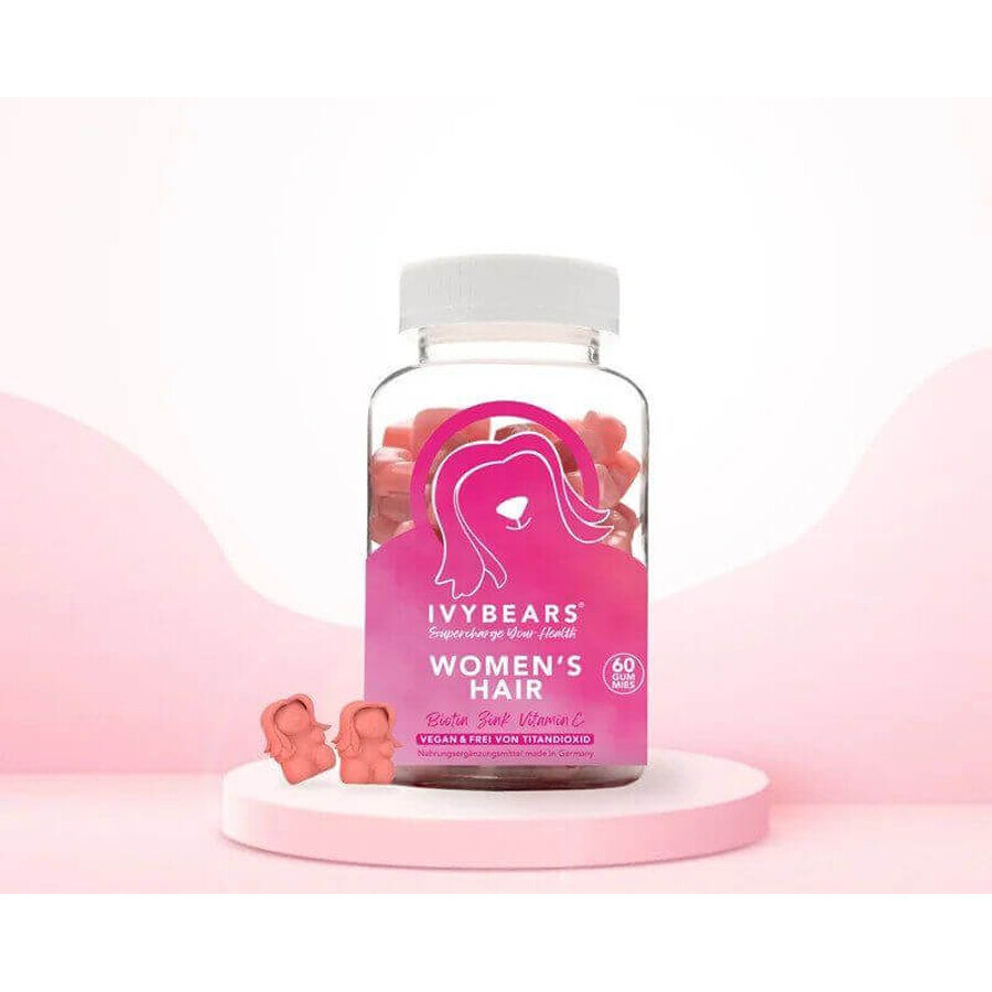 Ours de lierre Vitamines pour les cheveux des femmes 60 pcs