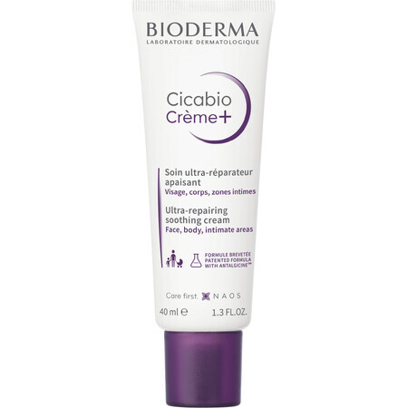 Bioderma Cicabio Cream+ crème apaisante et régénérante 40 ml