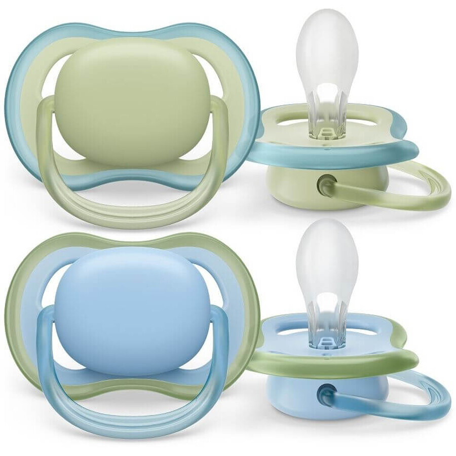 Couche neutre Philips Avent Ultra Air 0-6m Garçon Bleu 2 pcs