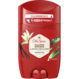 Old Spice Oasis Déodorant solide pour hommes, 48h de fraîcheur avec un parfum de vanille fumée 50 ml